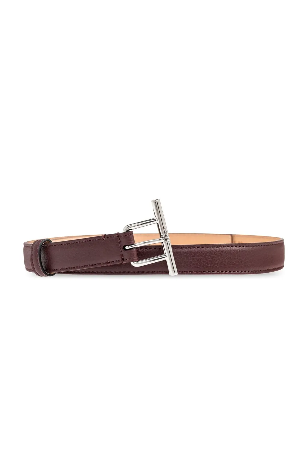 T-Bar Logo Engraved Belt