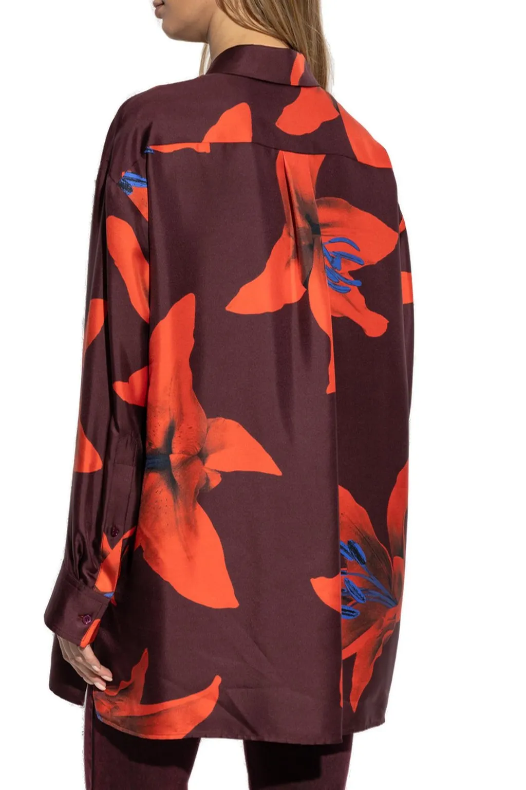 Floral Printed Buttoned Shirt