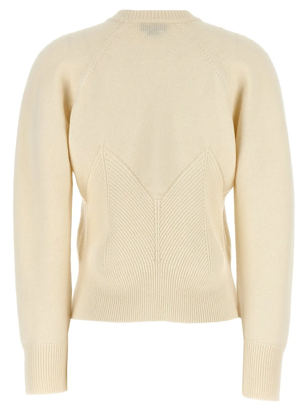 Chevron Corset Crewneck Jumper