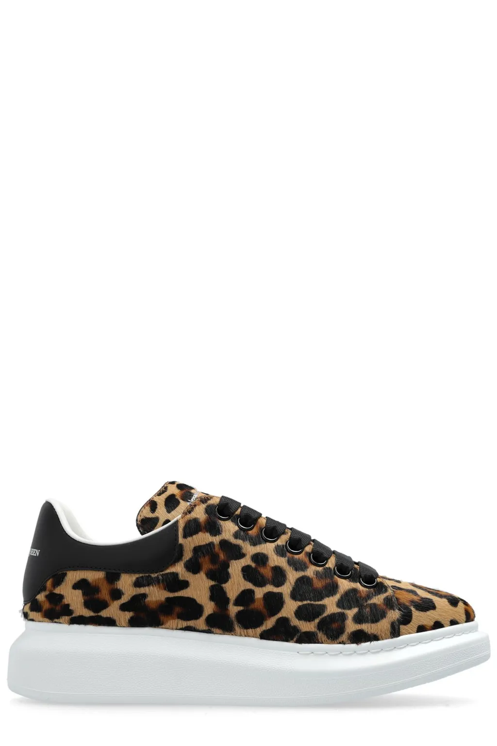 Oversized Leopard Printed Sneakers