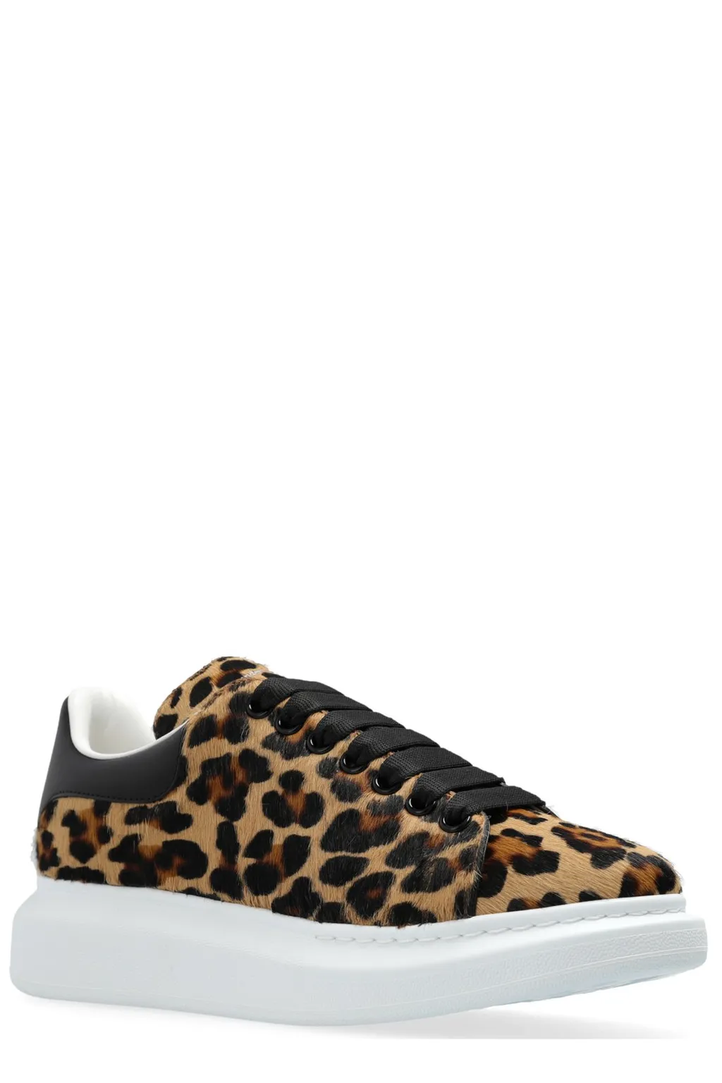 Oversized Leopard Printed Sneakers