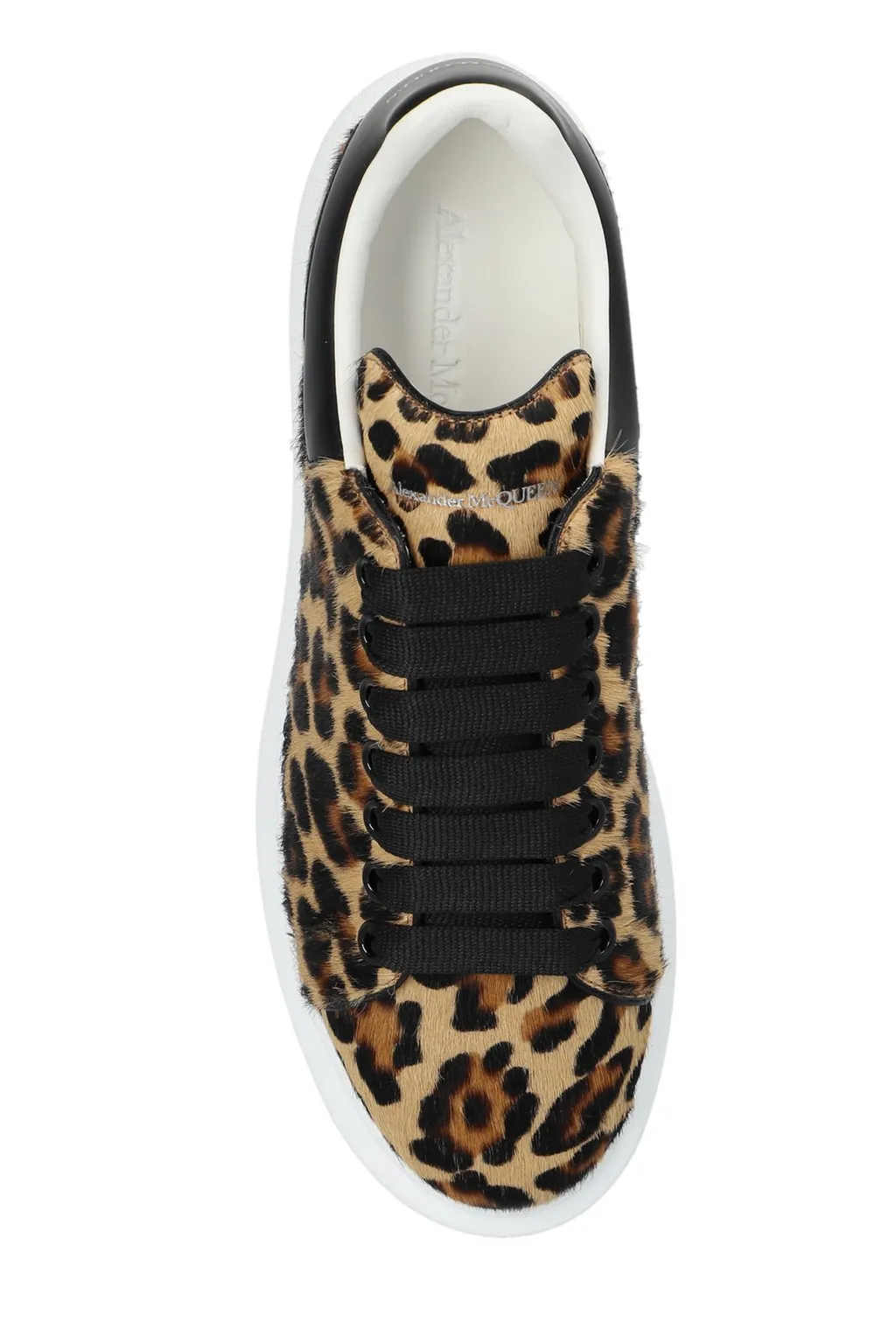 Oversized Leopard Printed Sneakers