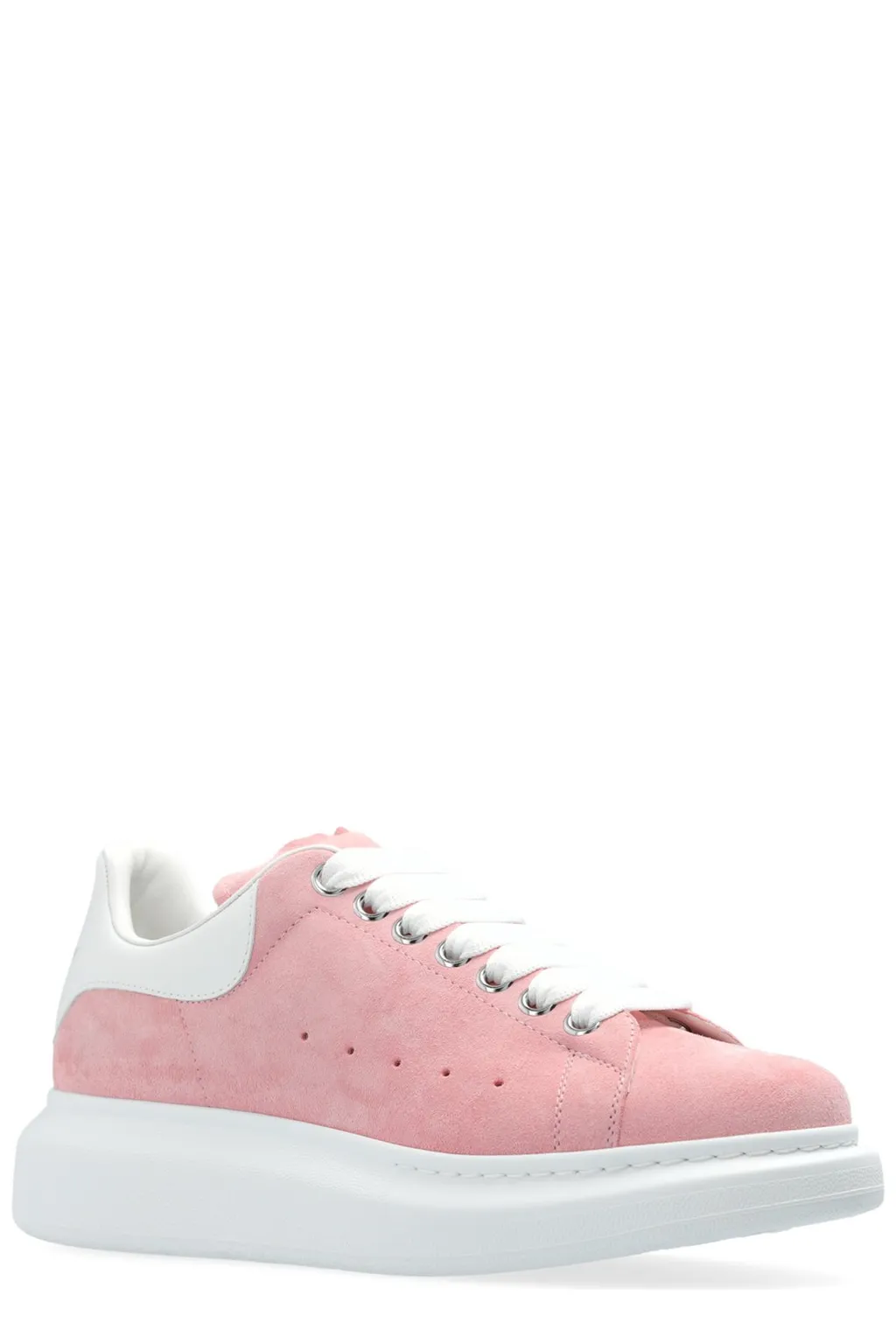 Oversized Lace-Up Sneakers