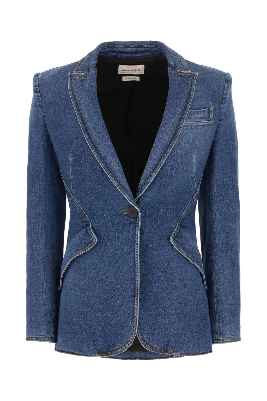 Single Breasted Denim Jacket