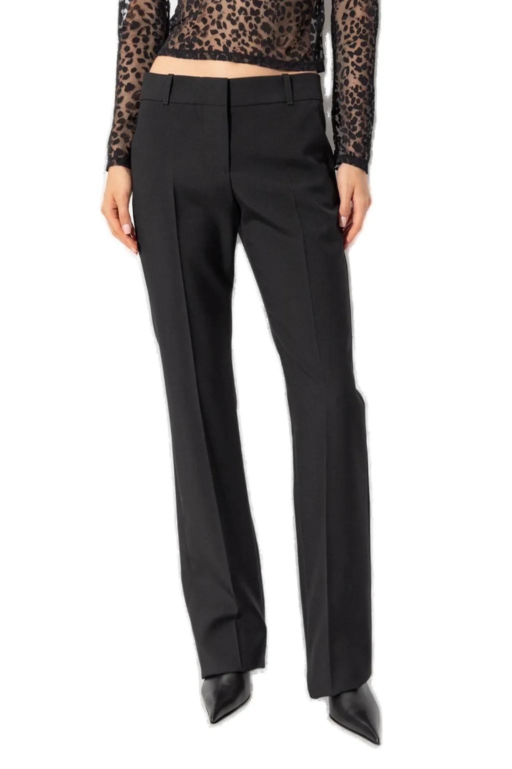 Tailored Bootcut Trousers