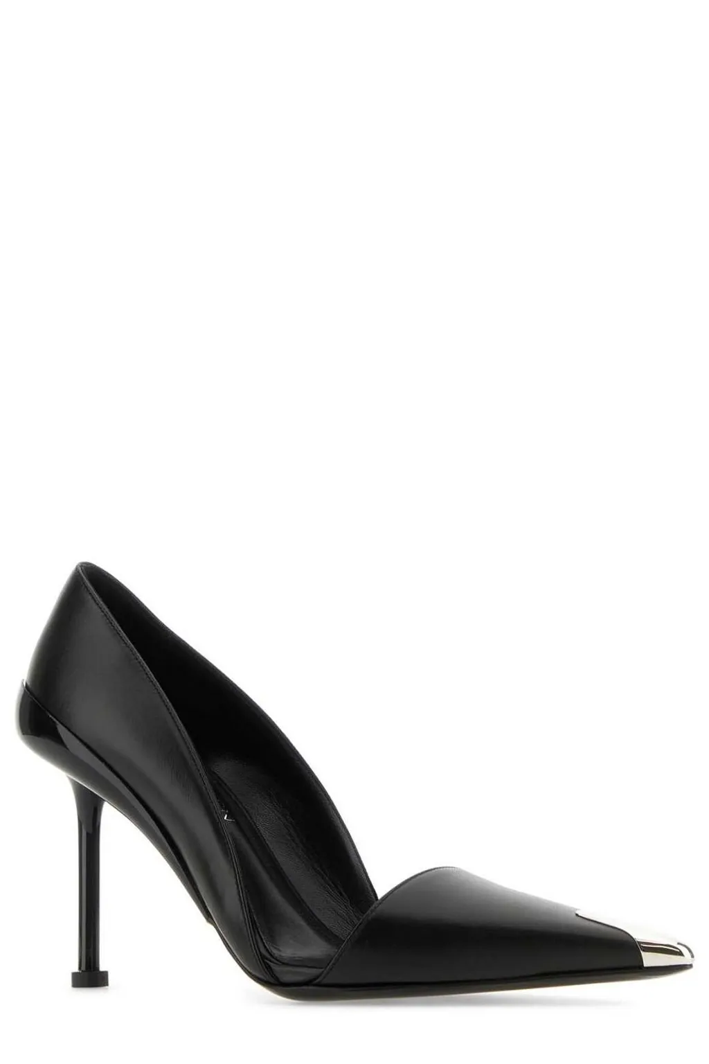 Pointed-Toe High-Heeled Pumps