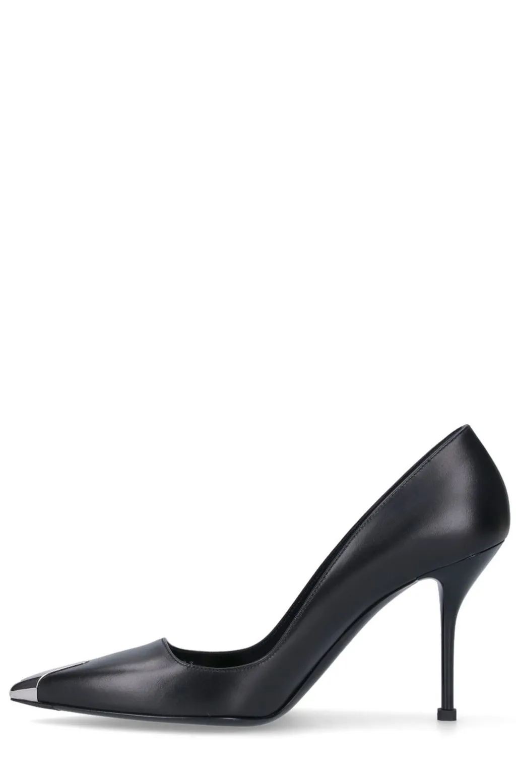 Punk Pointed-Toe Pumps