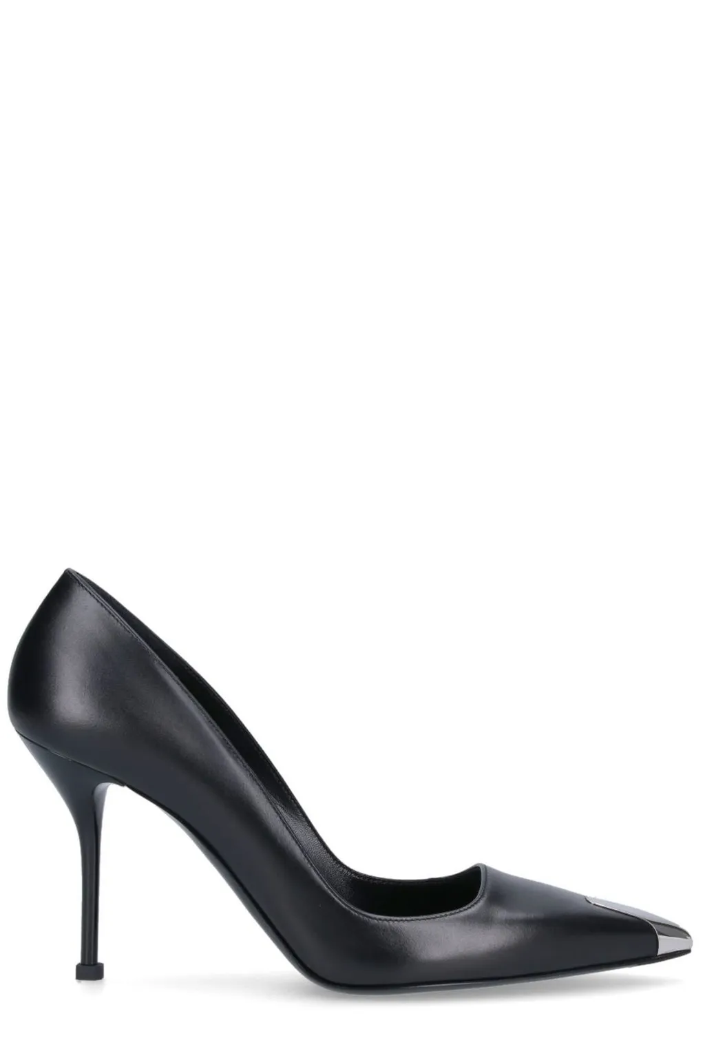 Punk Pointed-Toe Pumps