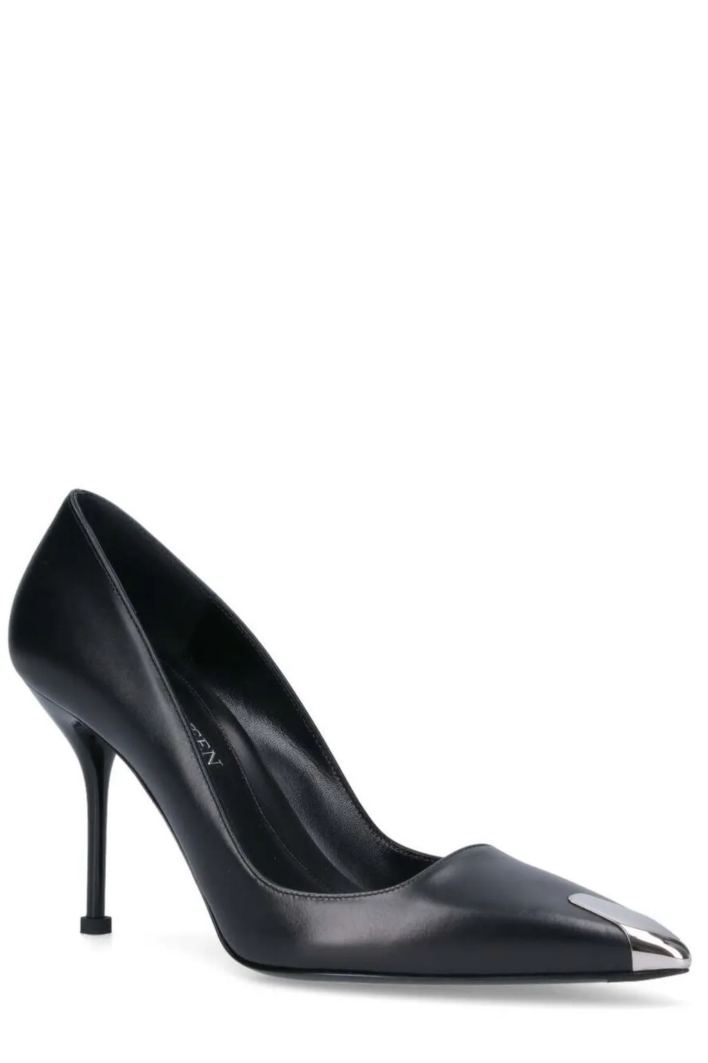 Punk Pointed-Toe Pumps