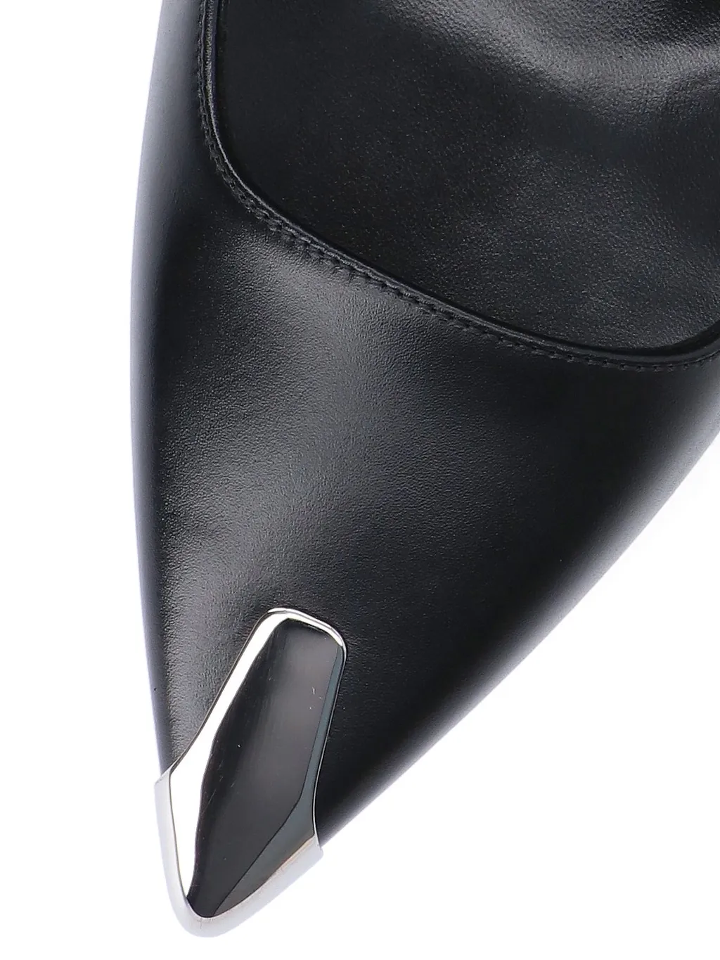 Punk Pointed-Toe Pumps