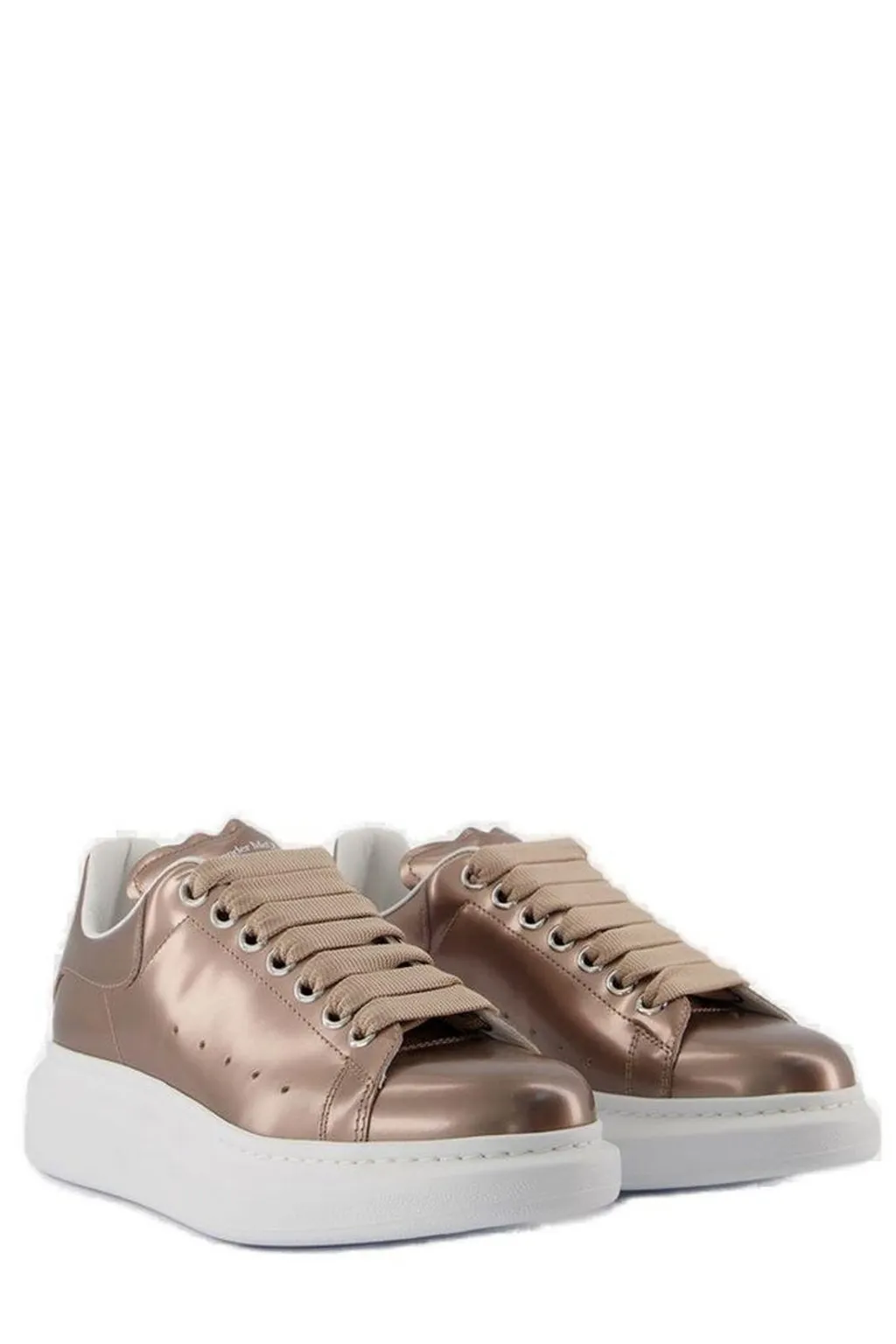 Oversized Lace-Up Sneakers