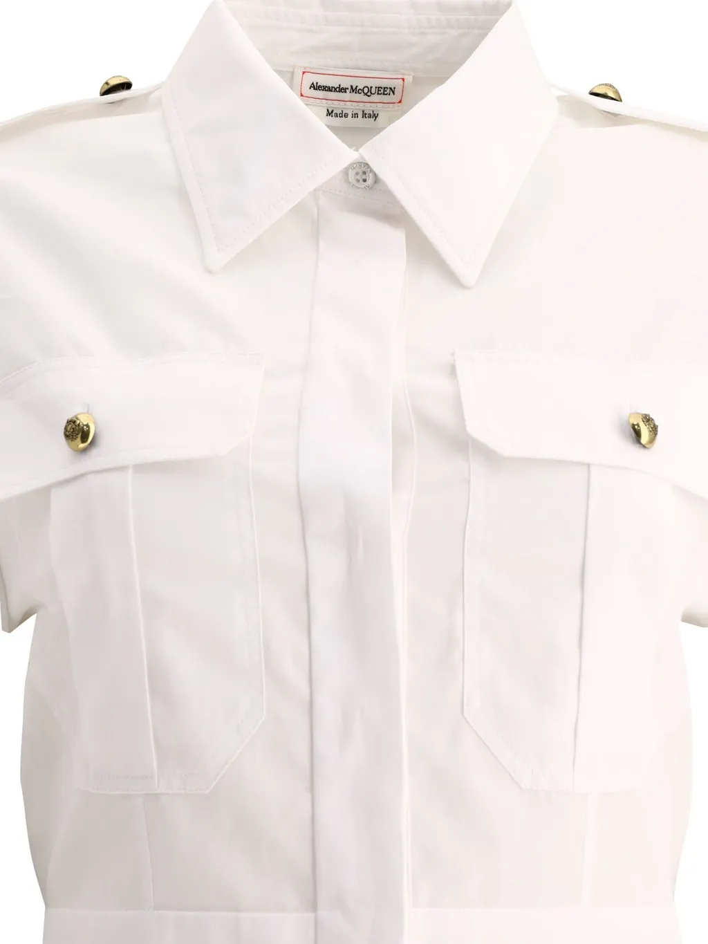 Pleated Long-Sleeved Shirt