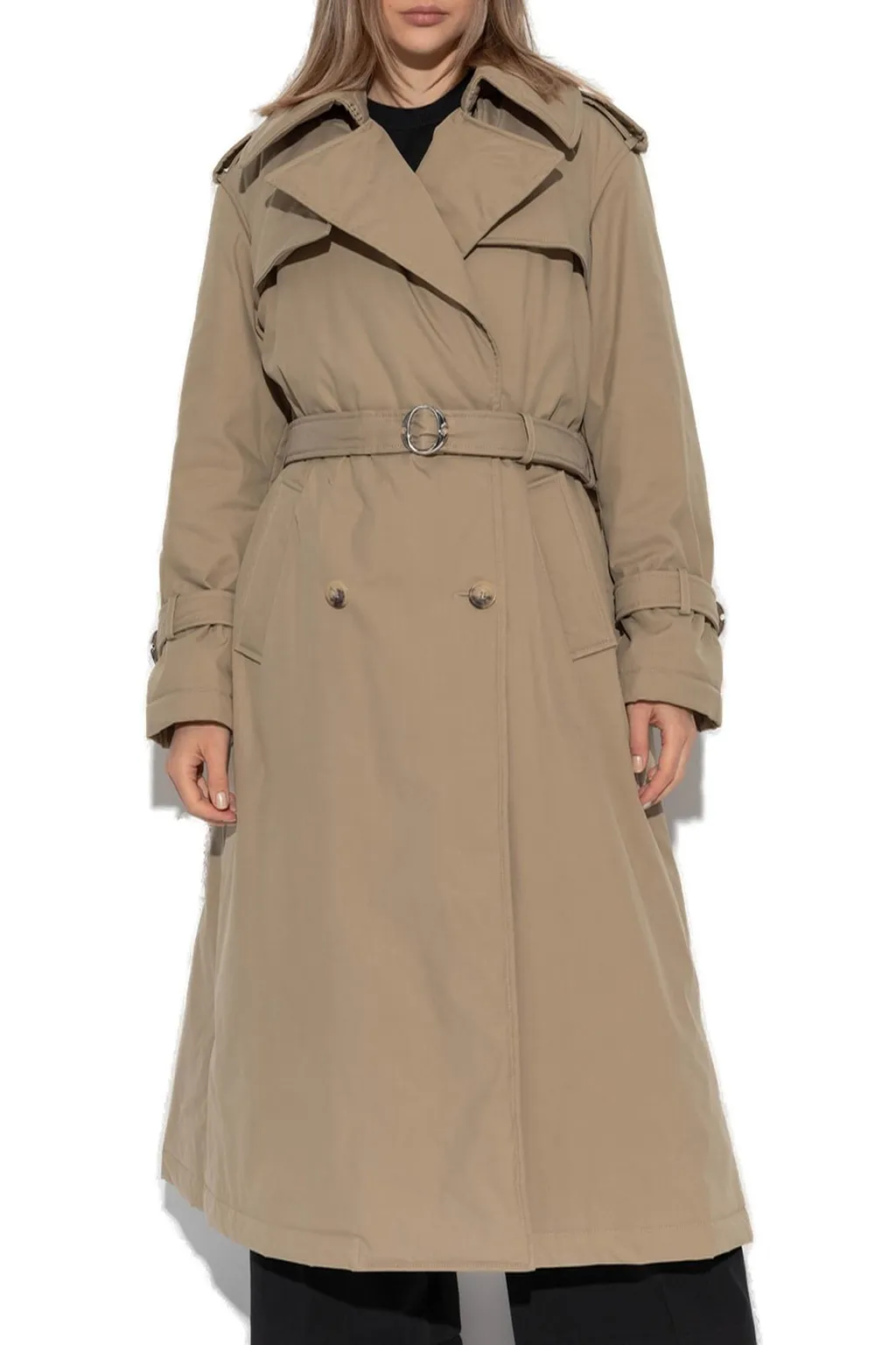 Double-Breasted Trench Coat
