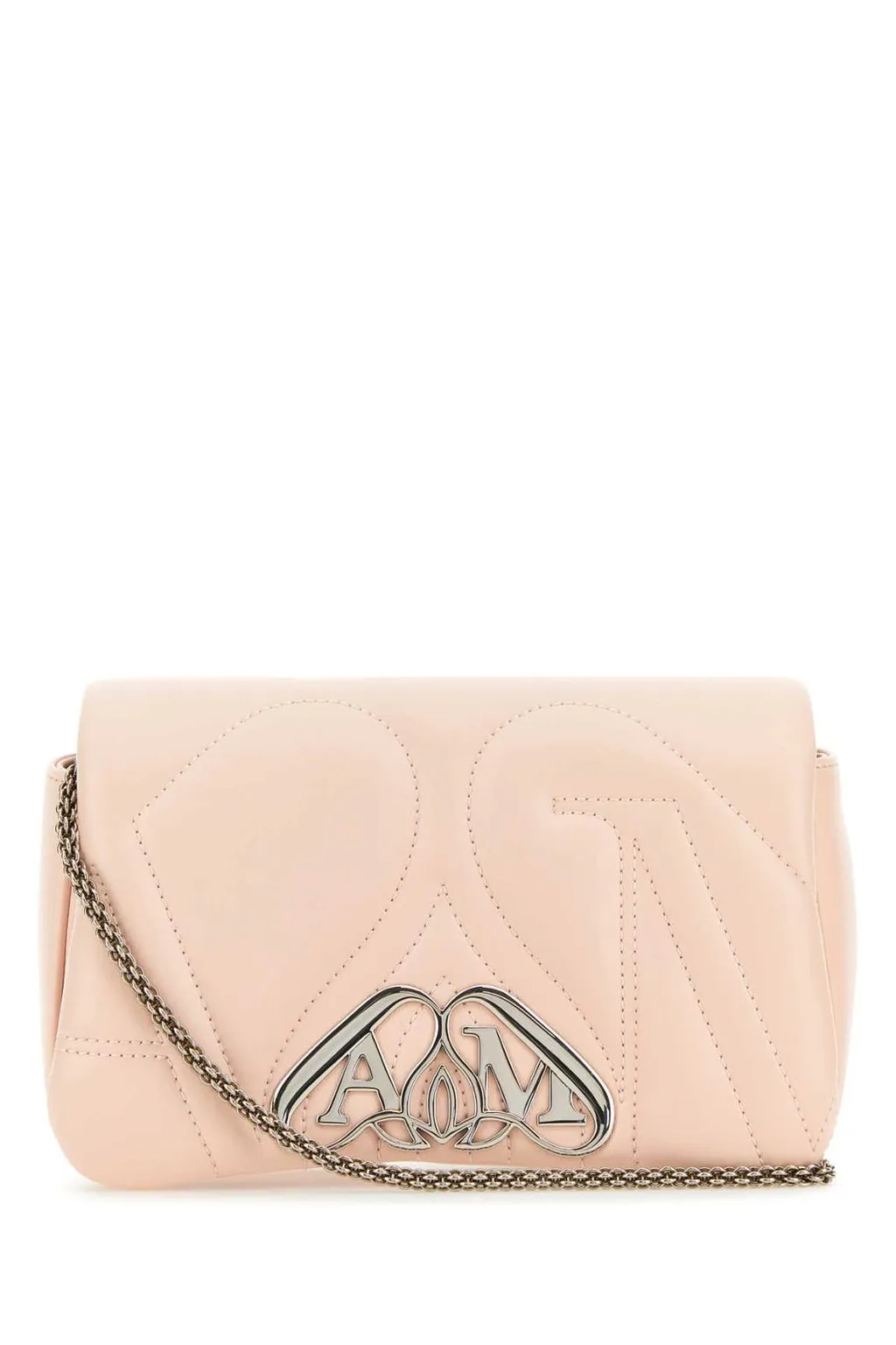 Logo Plaque Chain-Link Shoulder Bag