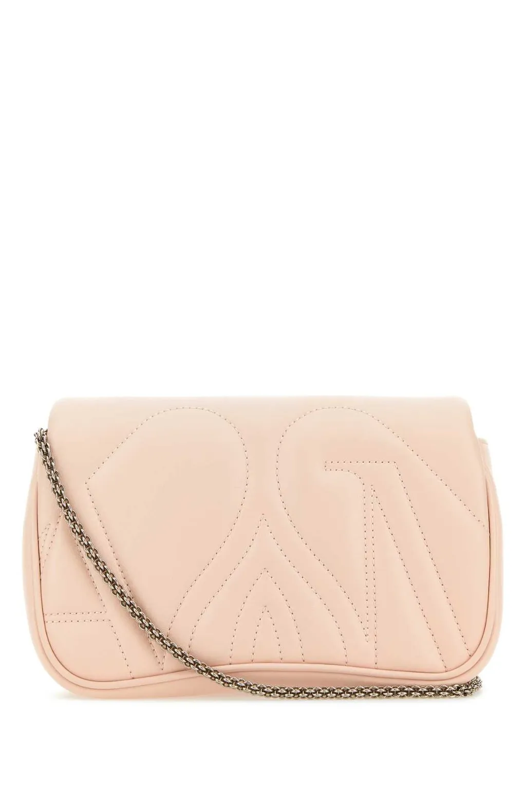 Logo Plaque Chain-Link Shoulder Bag