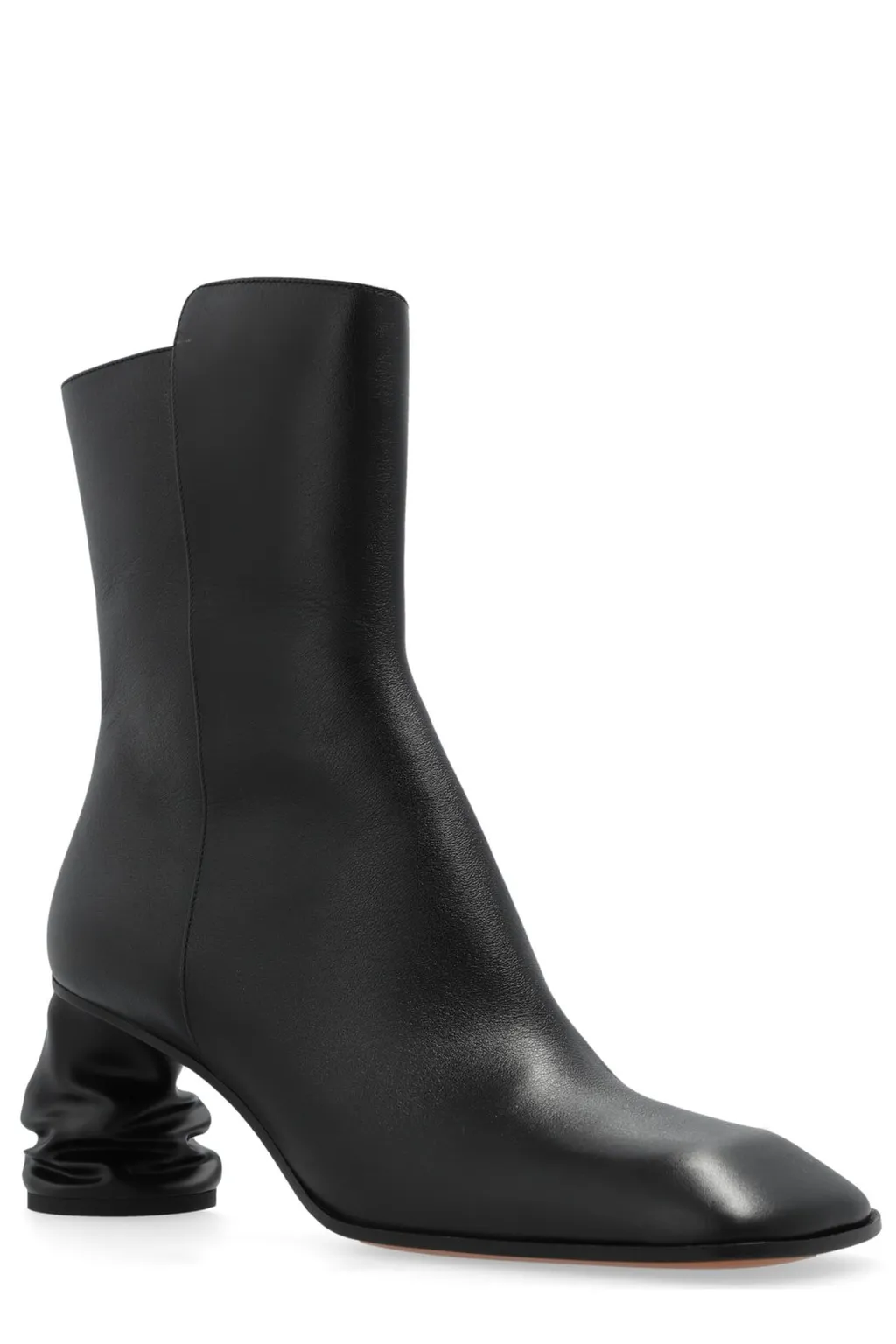 Crush Side-Zip Ankle Boots
