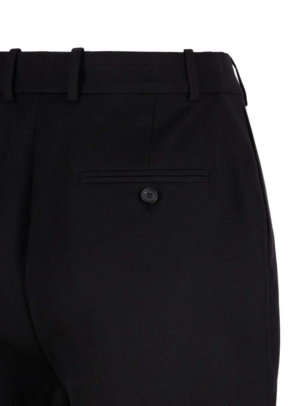 High-Waist Pleat Detailed Trousers