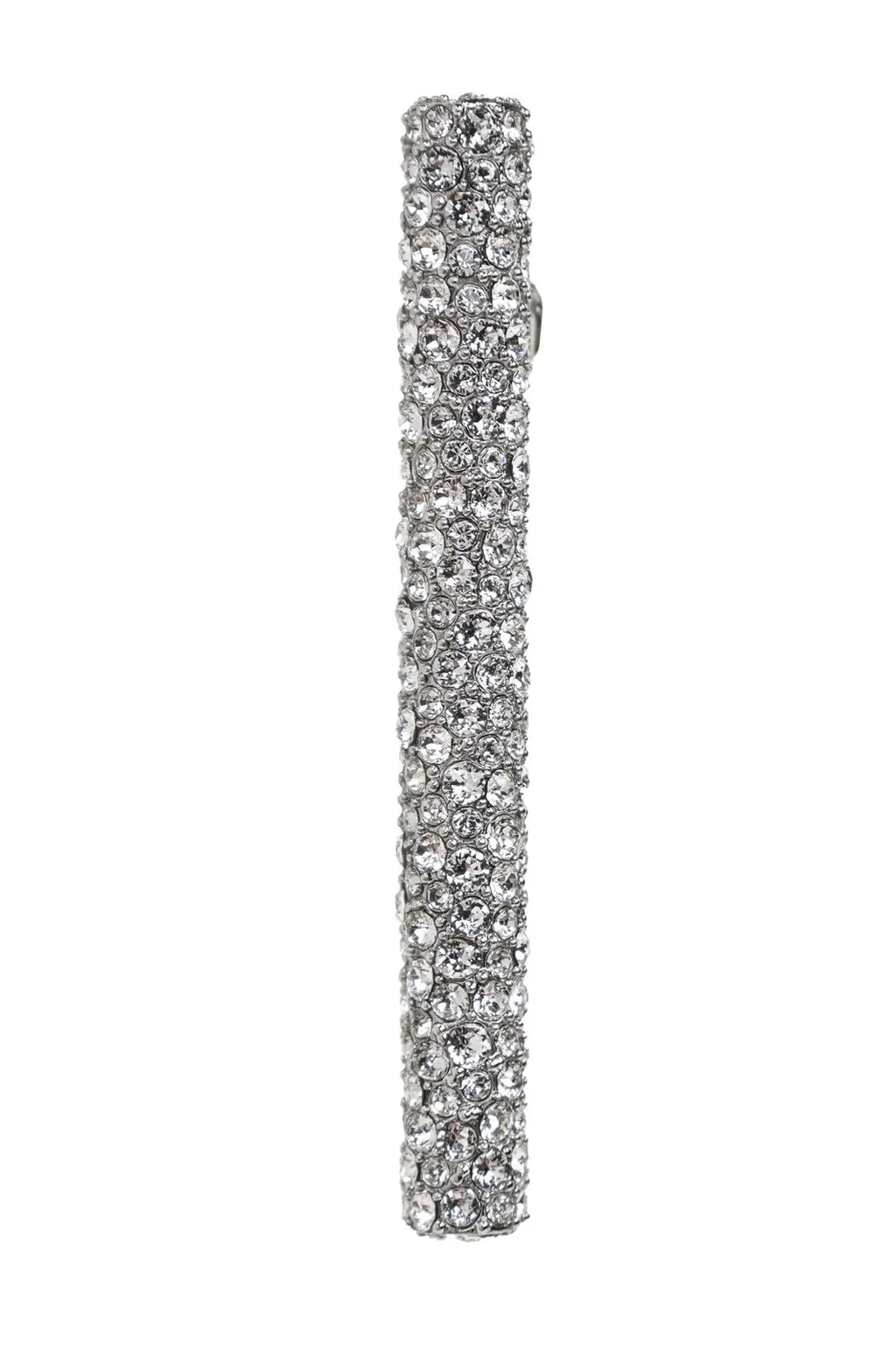 Logo Engraved Embellished Earring