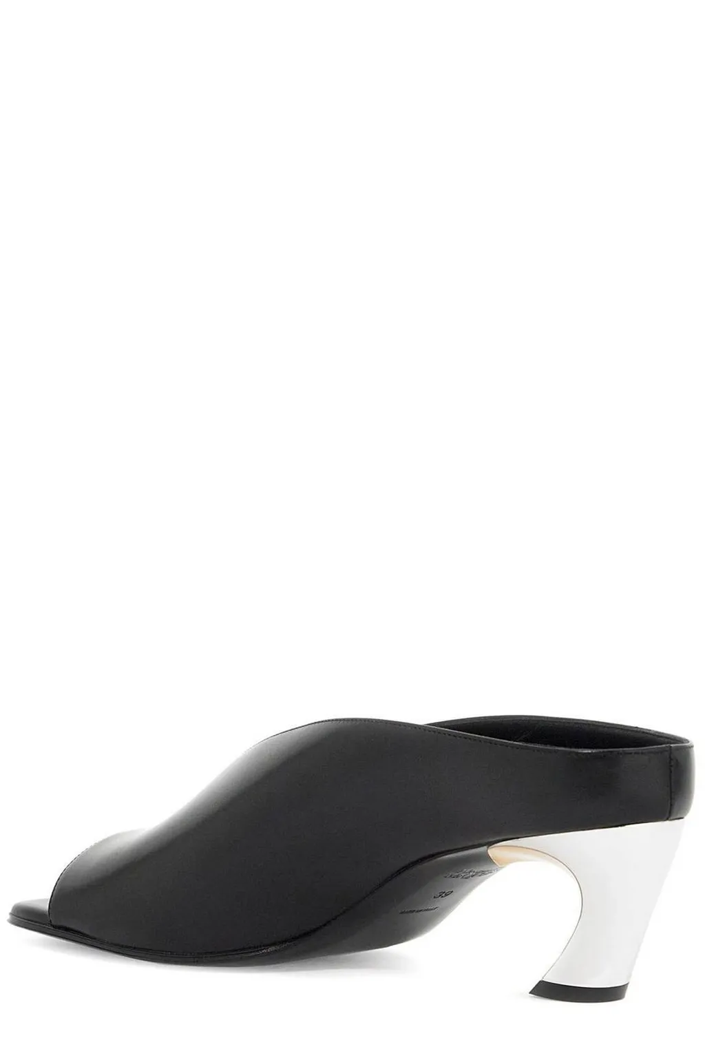 Open-Toe Slip-On Mules