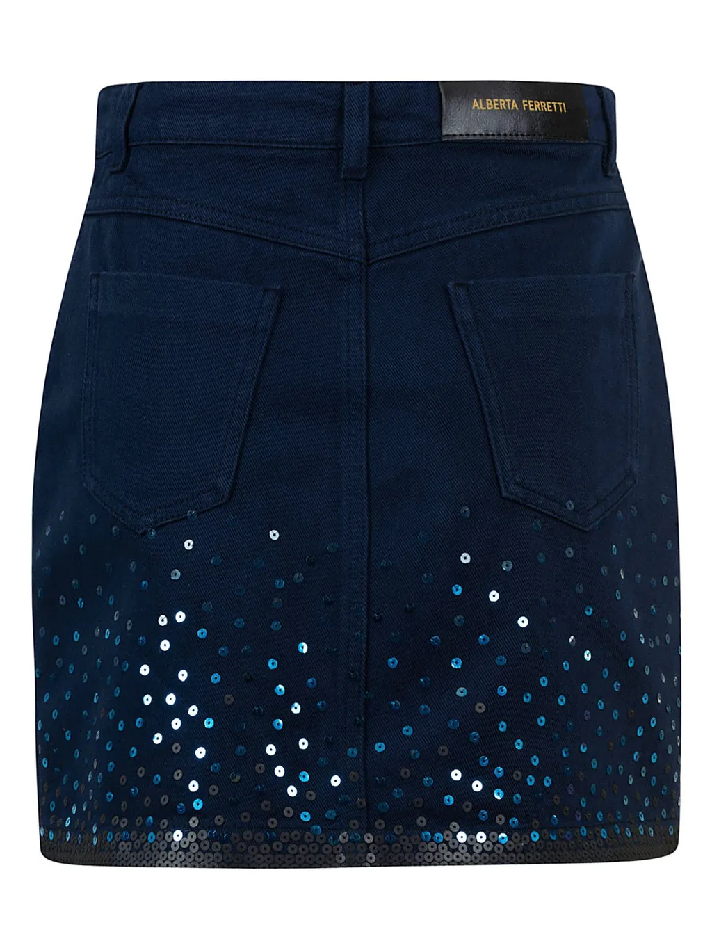 Sequin Embellished Mini Skirt