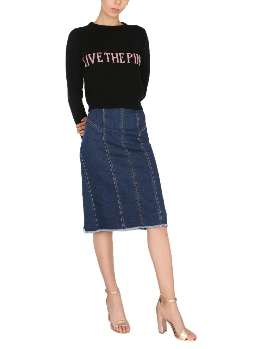 Live The Pink Sweater