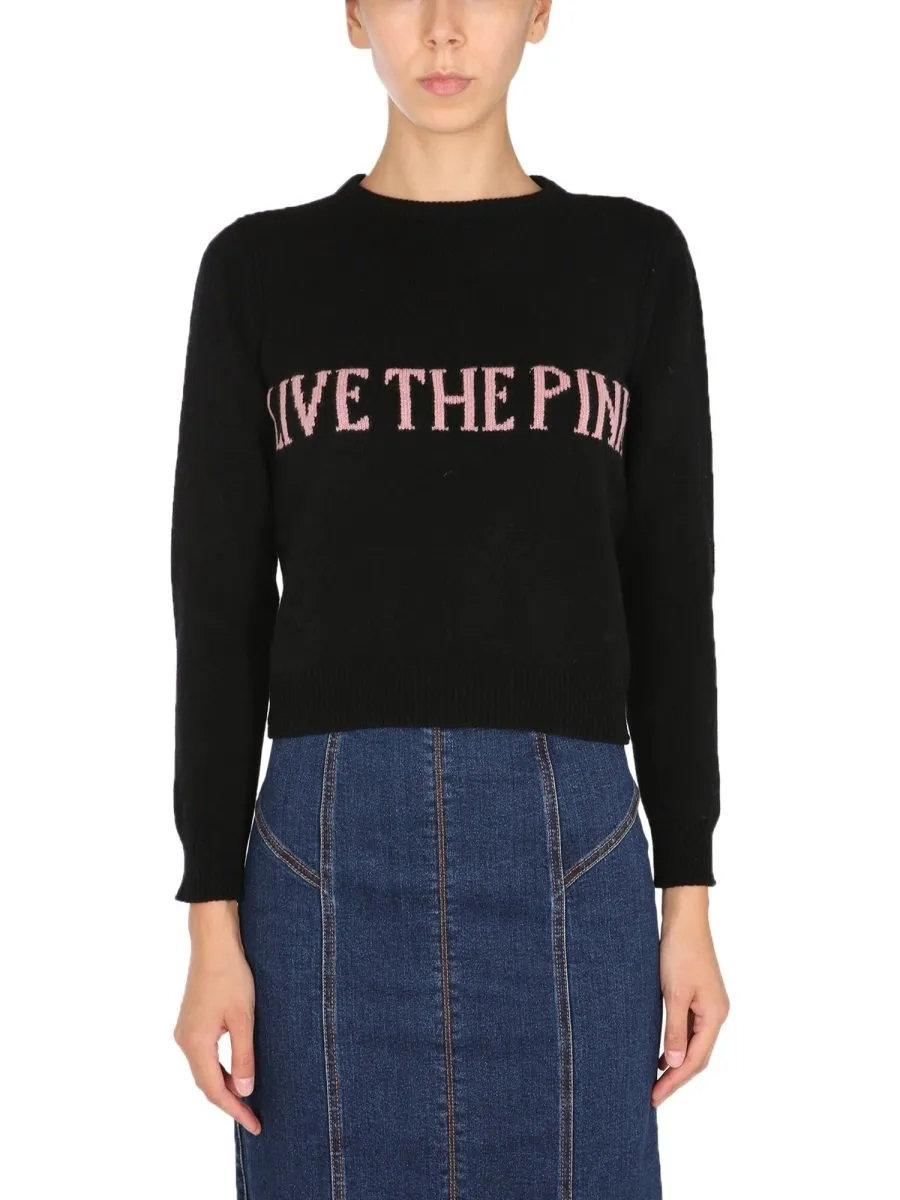 Live The Pink Sweater