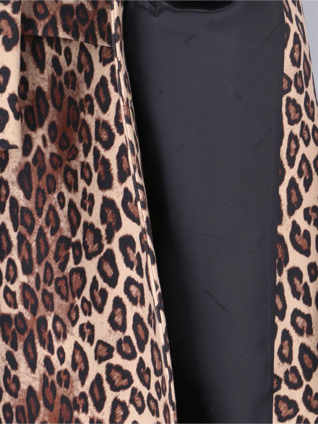 Printed Long Coat