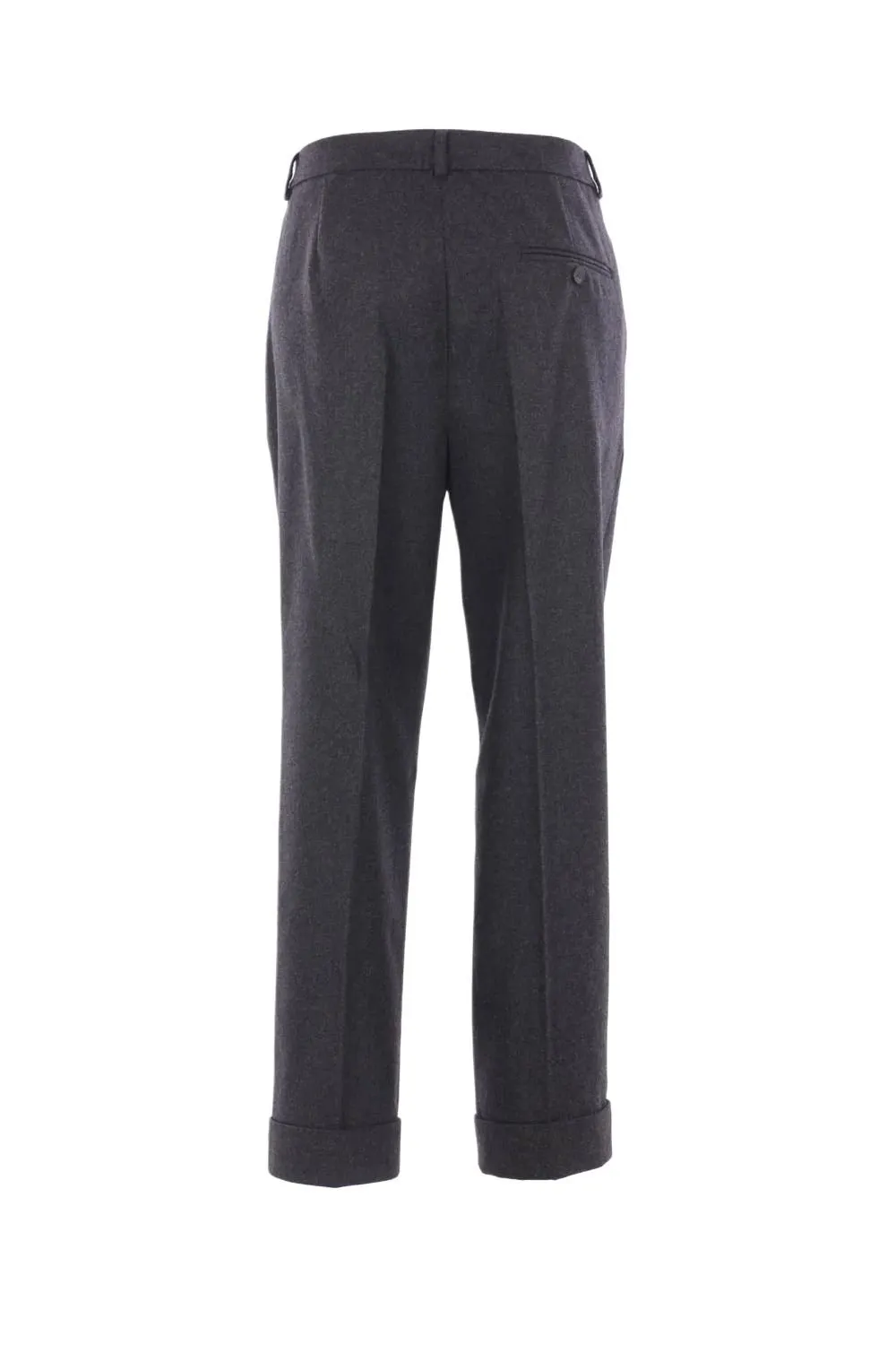 Pleated Wool Pants