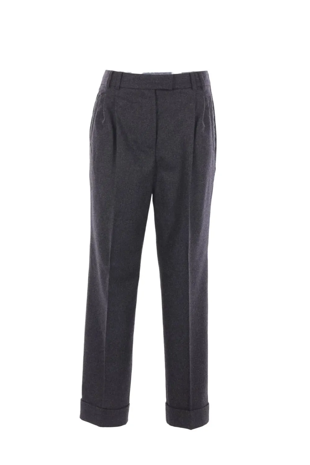 Pleated Wool Pants