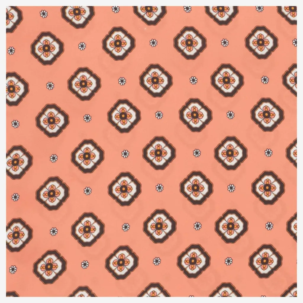 Floral Silk Scarf
