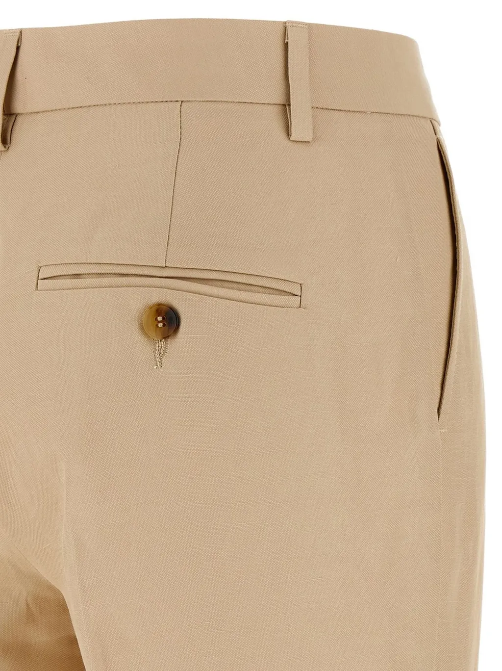 Pleated Chinos Pants