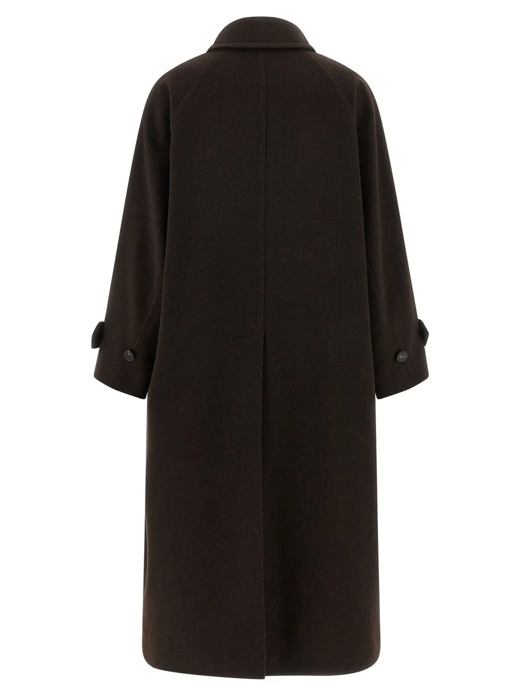 Virgin Wool Long Coat
