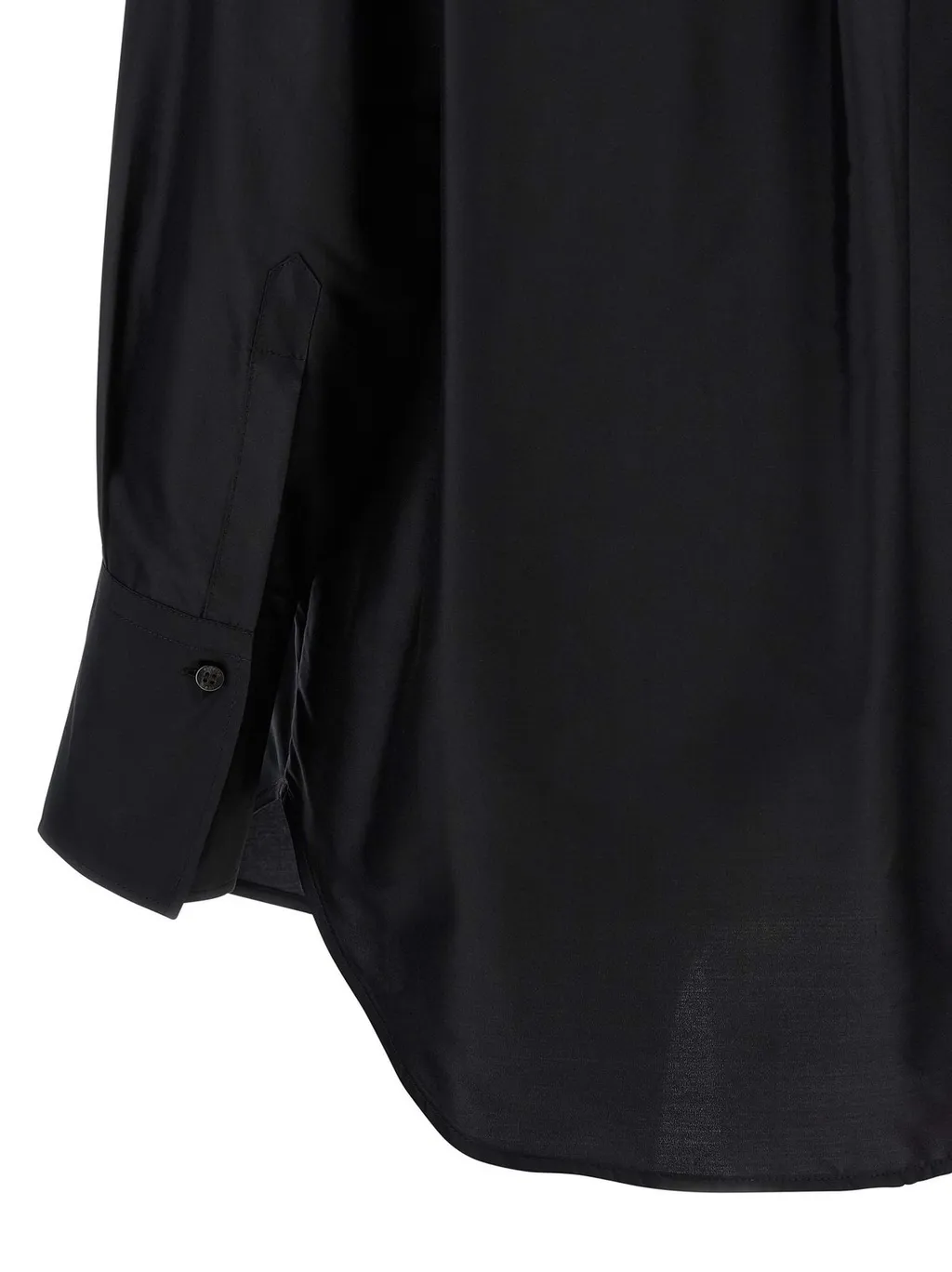 Asymmetrical Silk Shirt