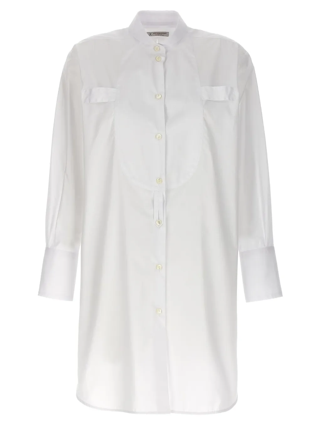 Long Plastron Tuxedo Shirt