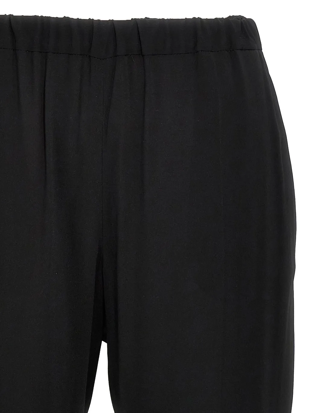 Straight-Leg Elastic Waist Pants