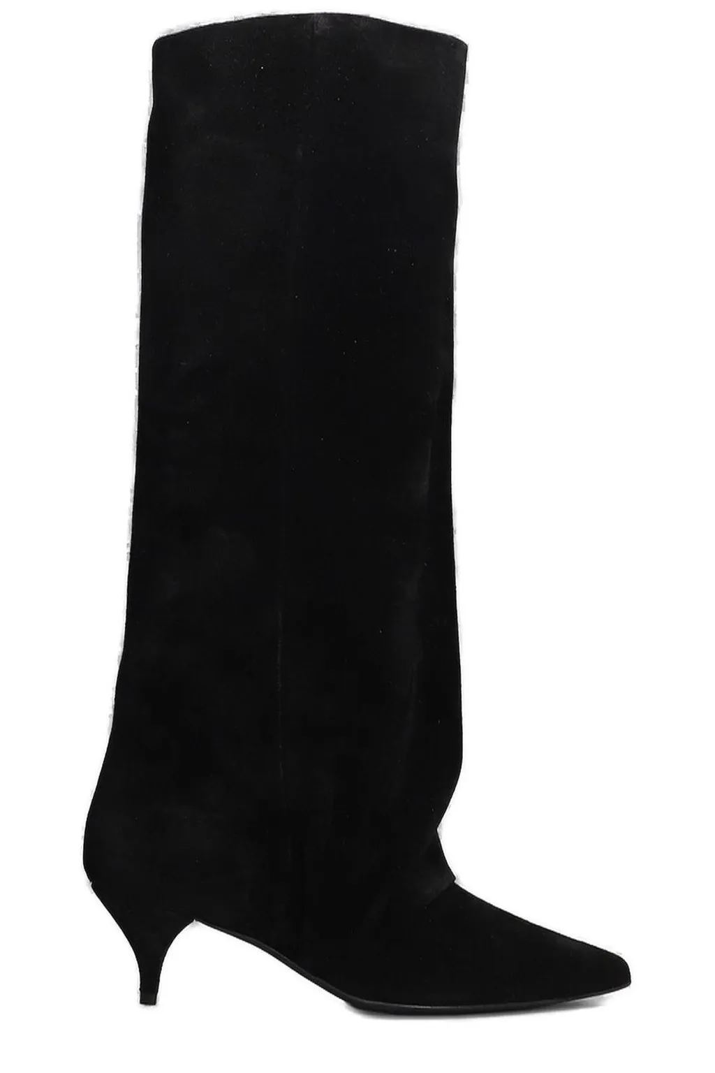 Pointed Toe Knee-High Boots