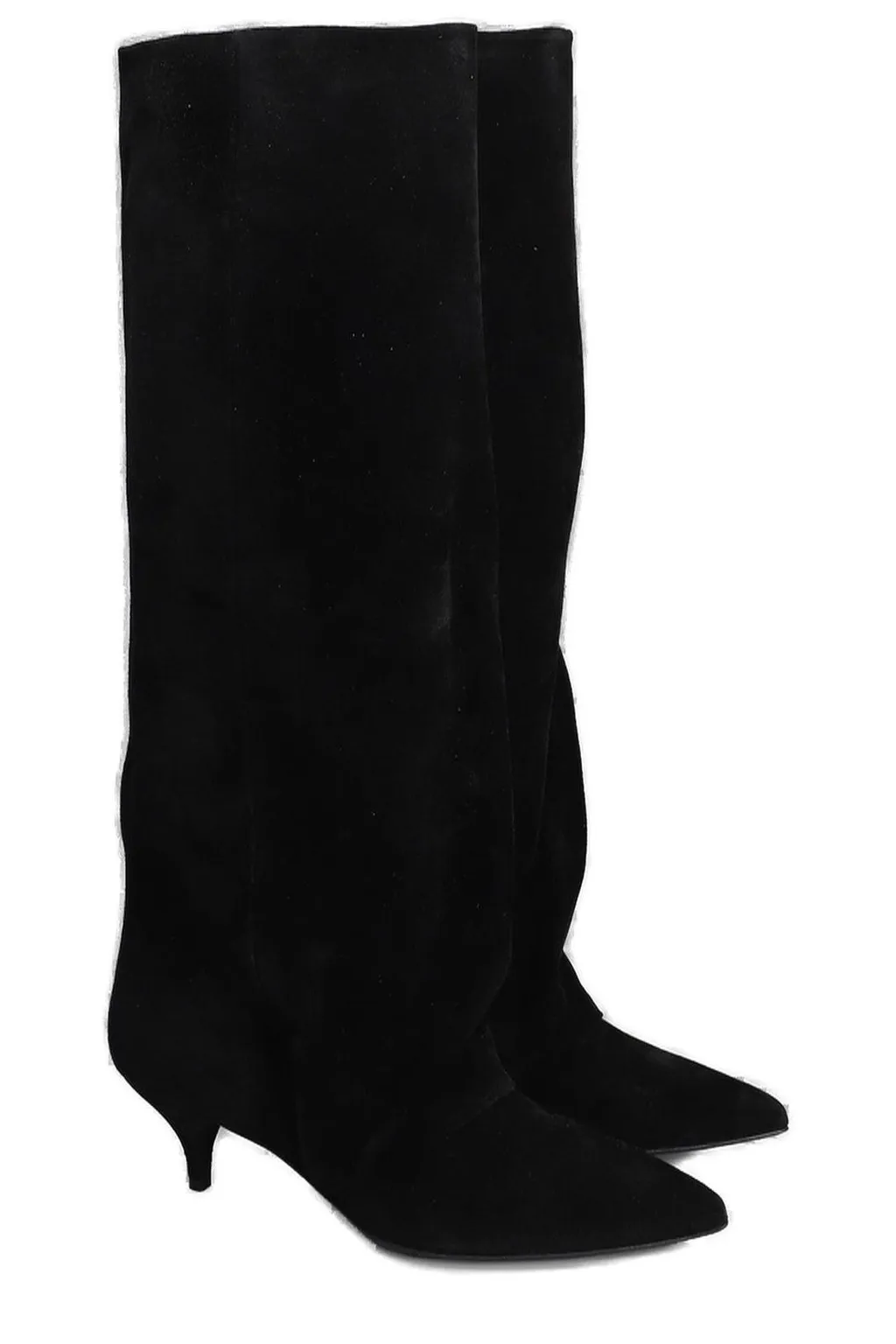 Pointed Toe Knee-High Boots