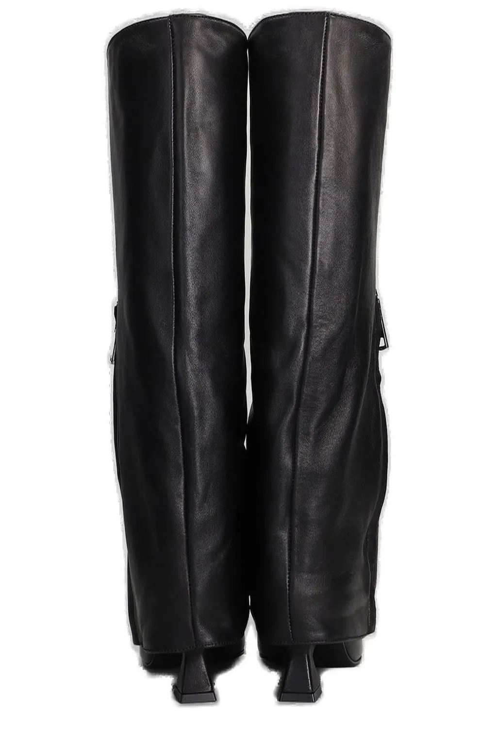 Zipped Pointed Toe Boots