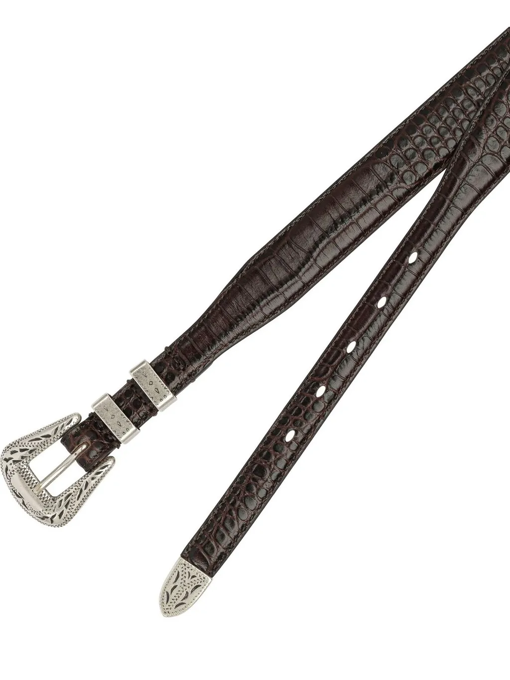 Embossed Buckle Belt