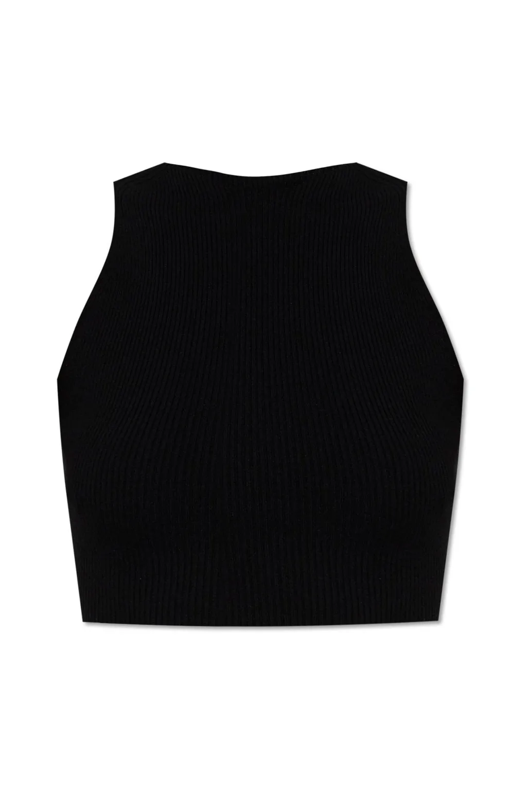 Sculpted Knit Crop Top
