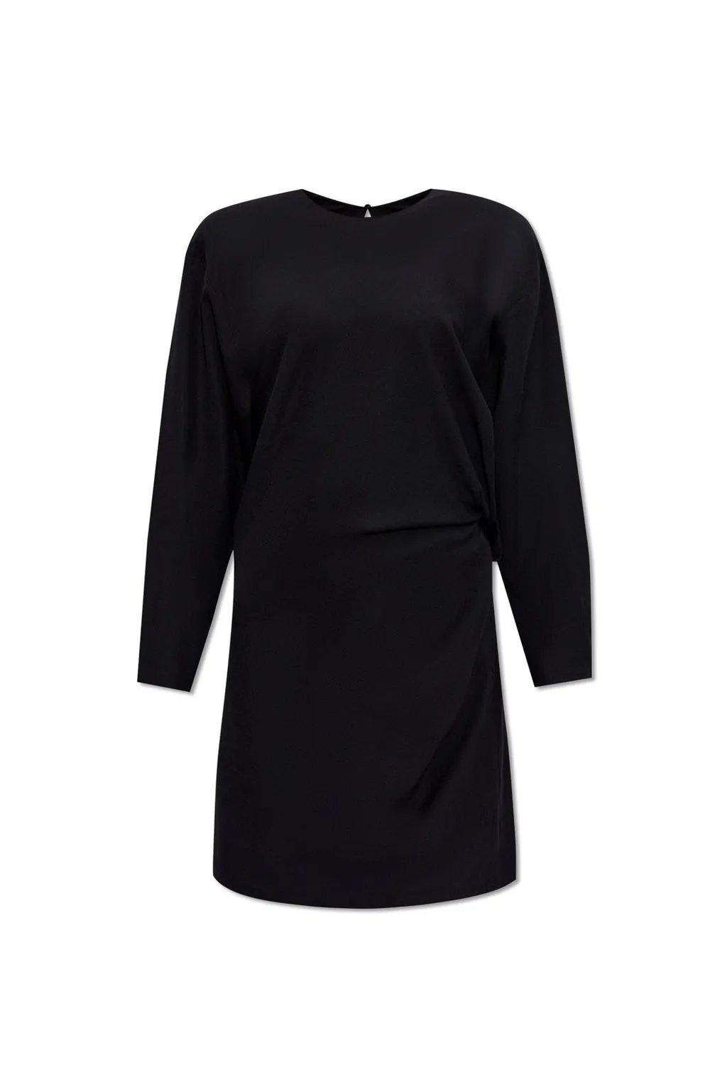 Draped Long Sleeve Dress