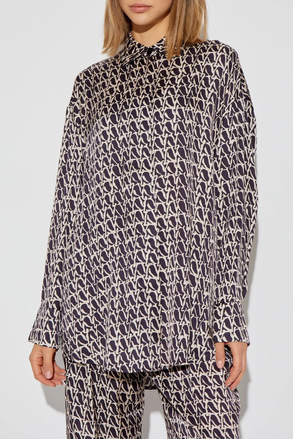 Signature Patterned Blouse