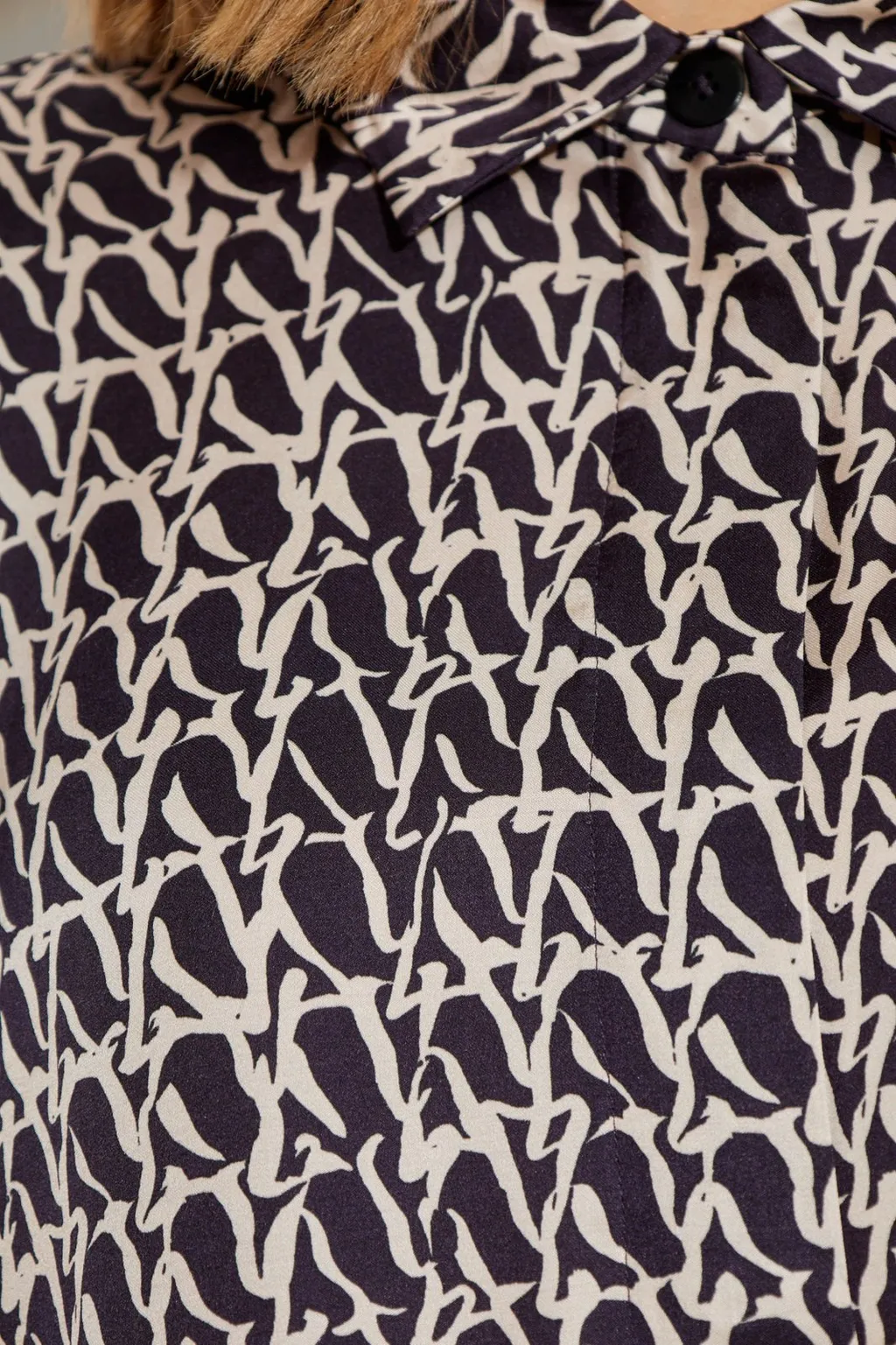 Signature Patterned Blouse