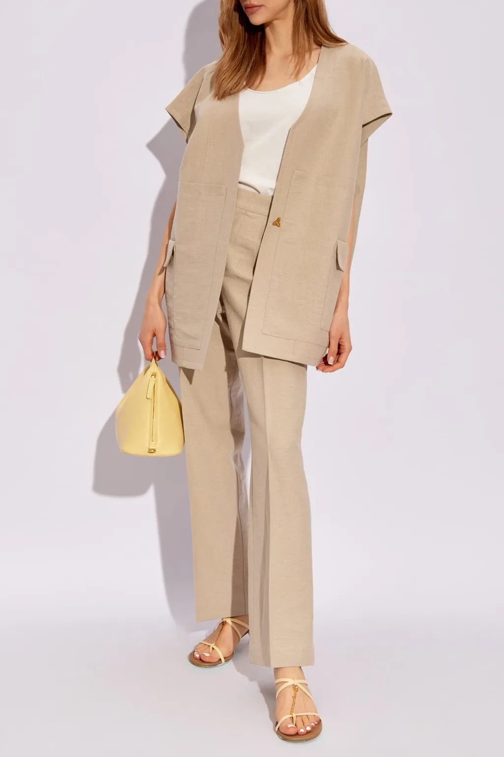 Tailored High-Waist Pants