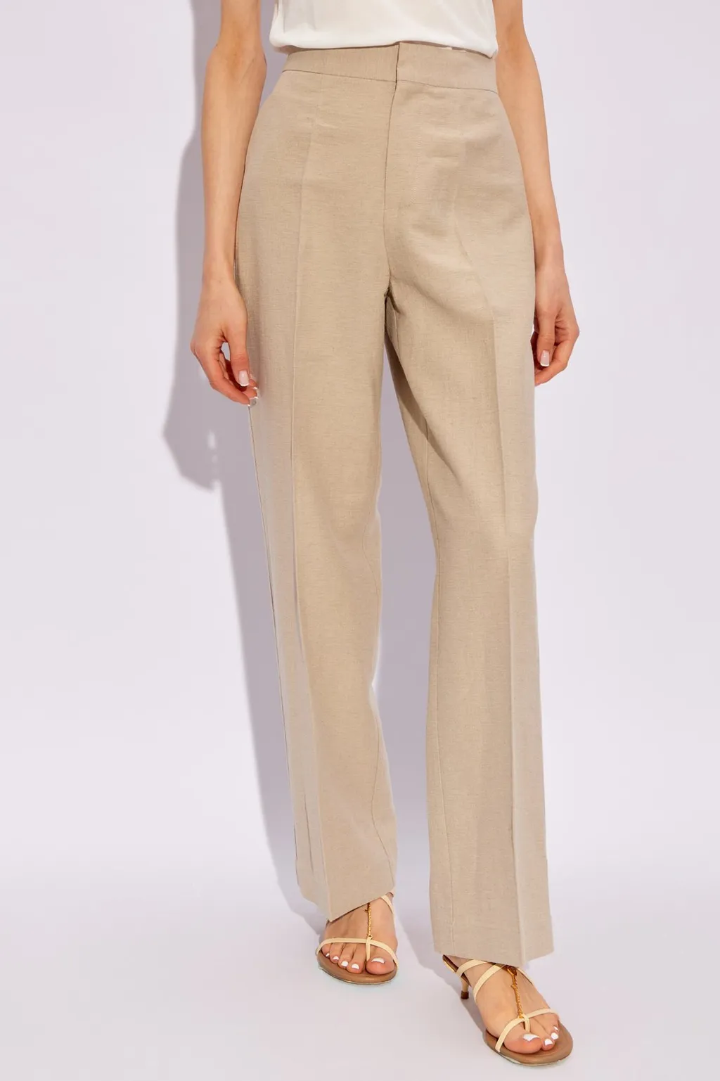 Tailored High-Waist Pants