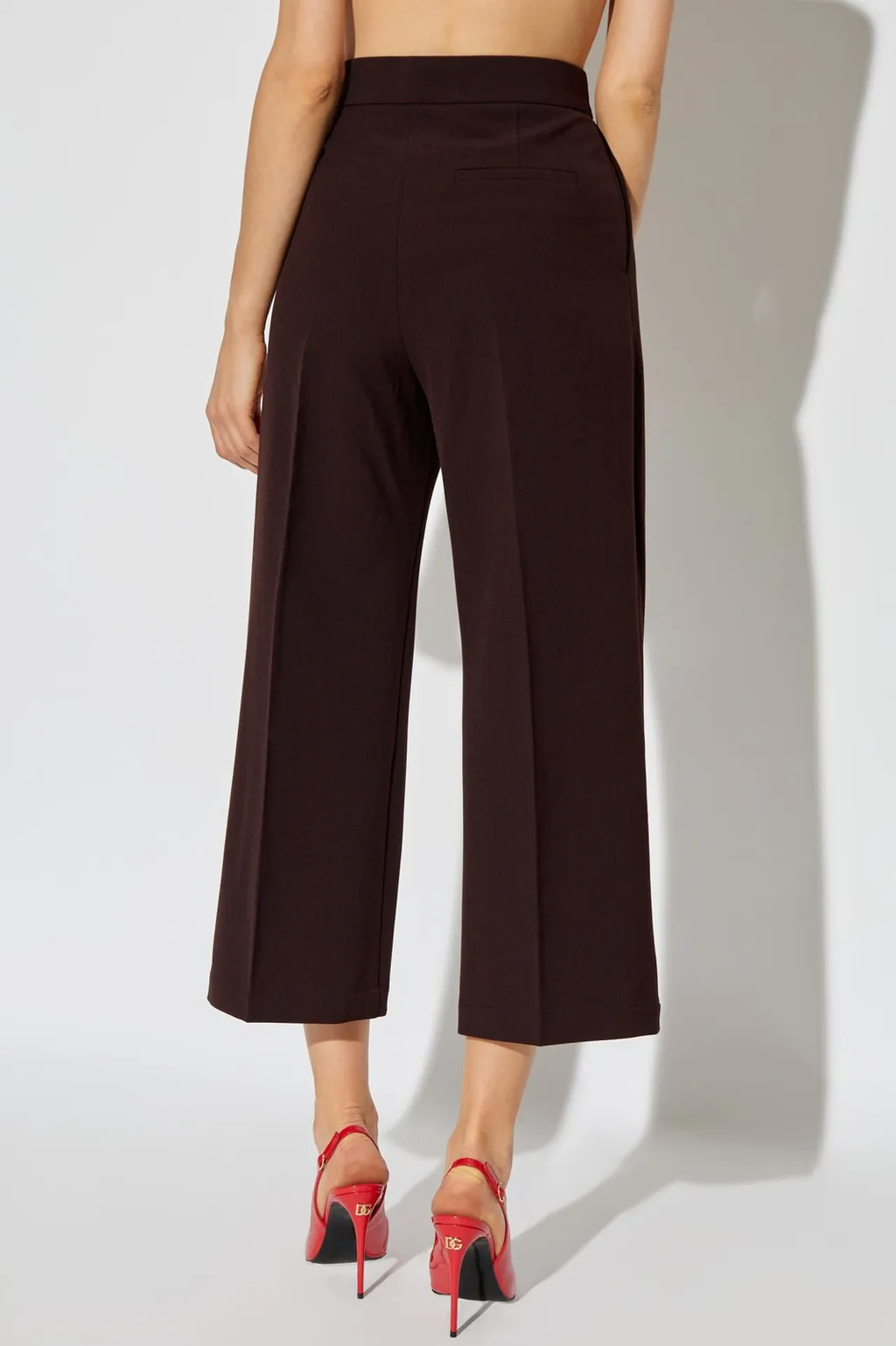 Tailored Wide-Leg Pants