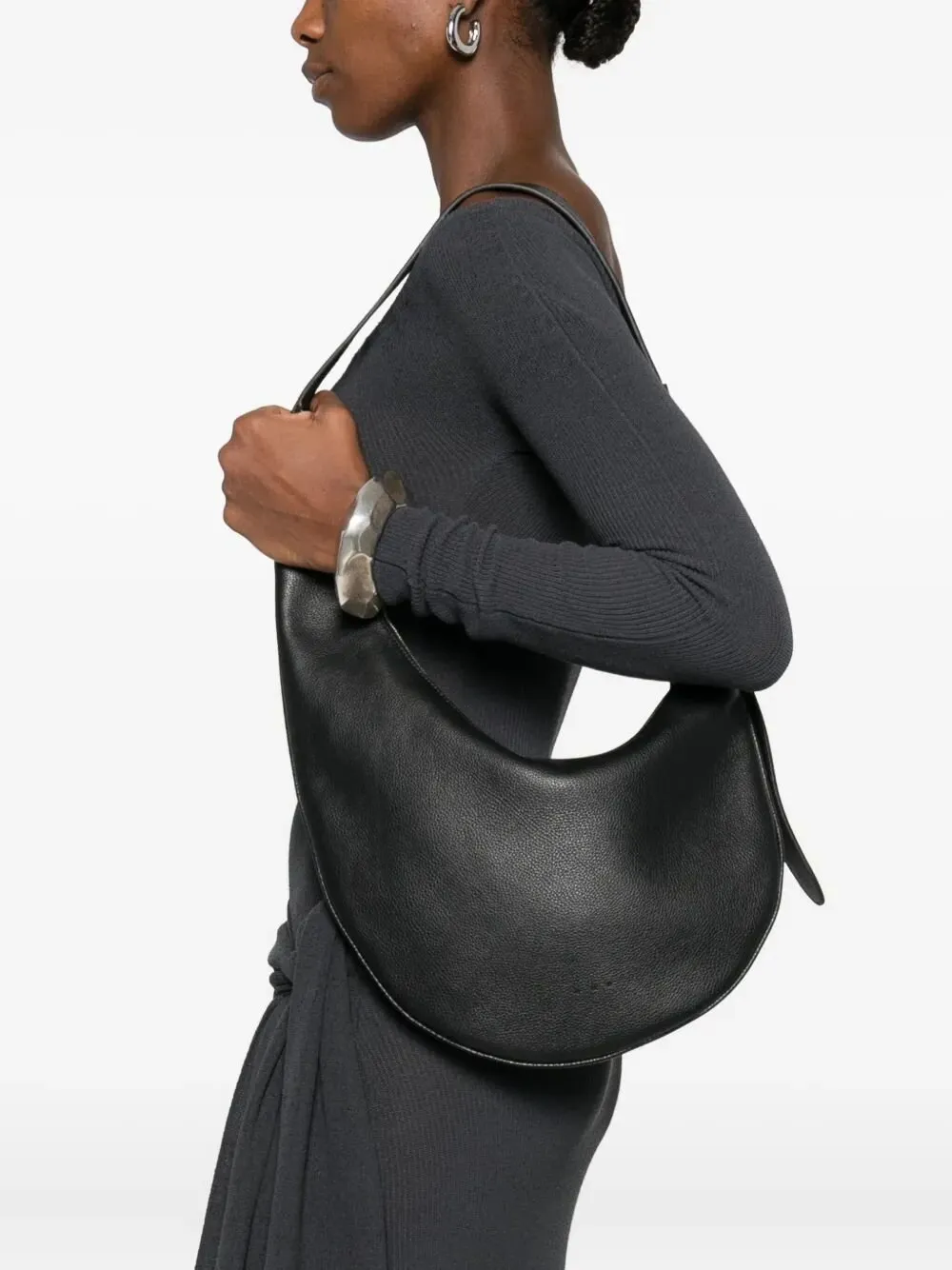 Lune Hobo Crossbody Bag