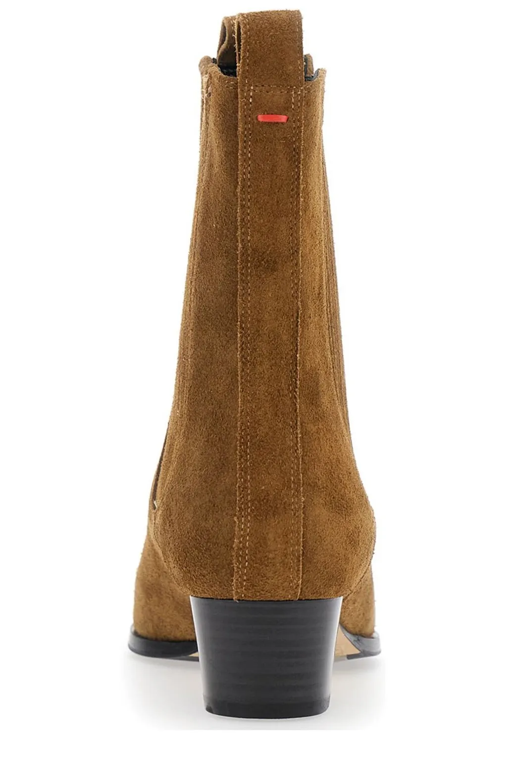 Side-Panelled Pointed-Toe Ankle Boots