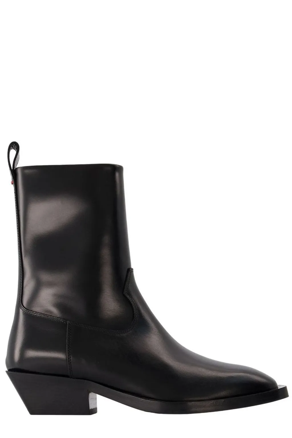 Pointed Toe Slip-On Boots