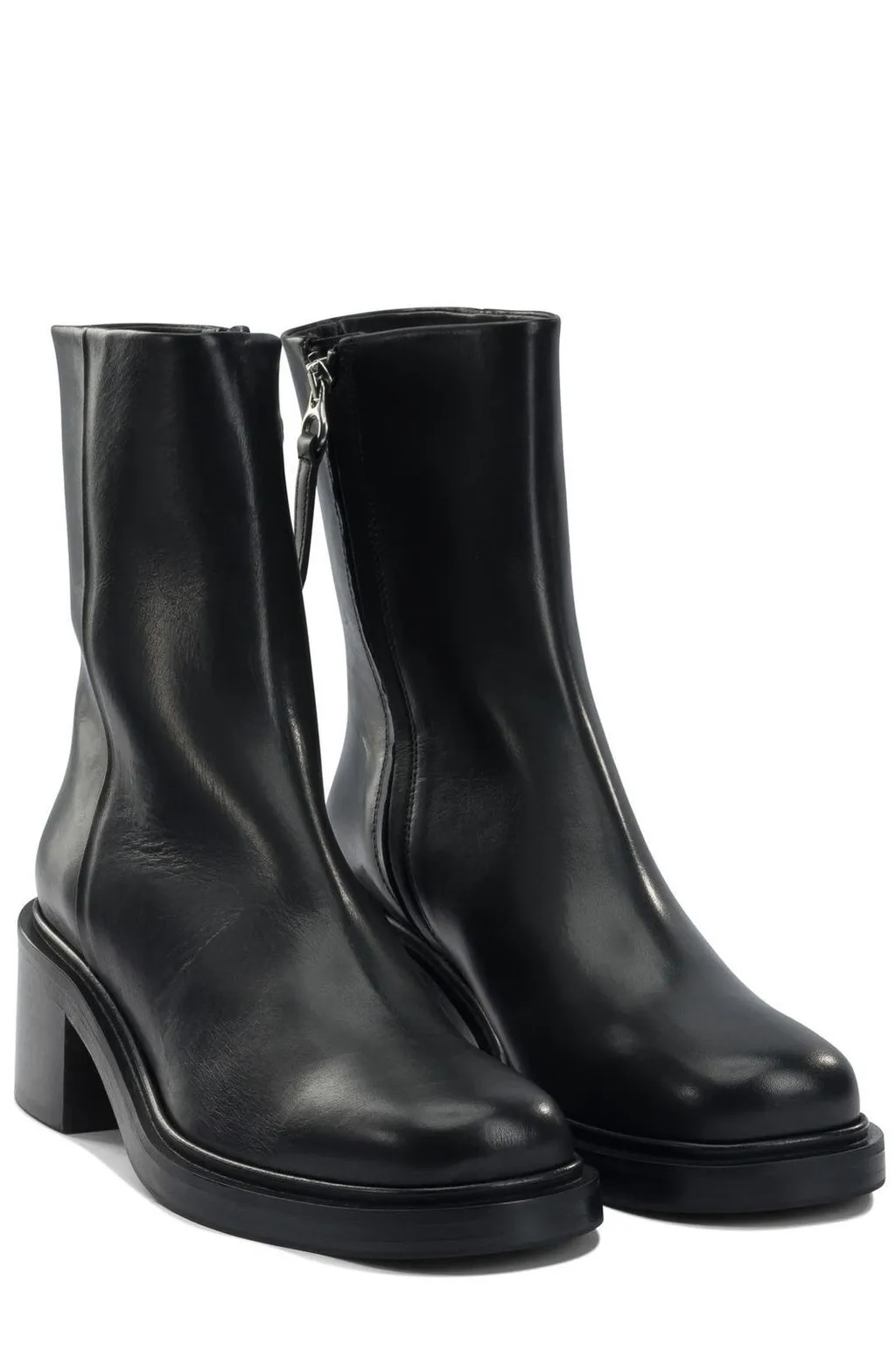 Teddy Block Heel Boots